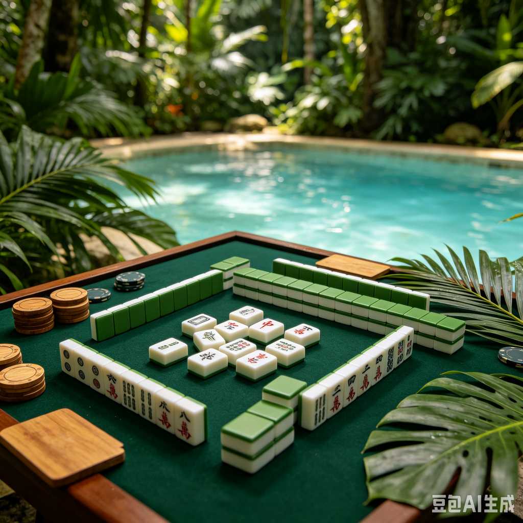 resort leisure mahjong set