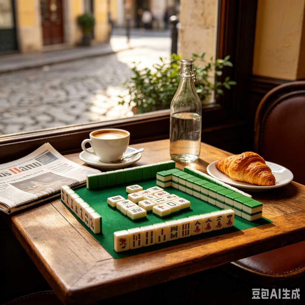 classic text mahjong set