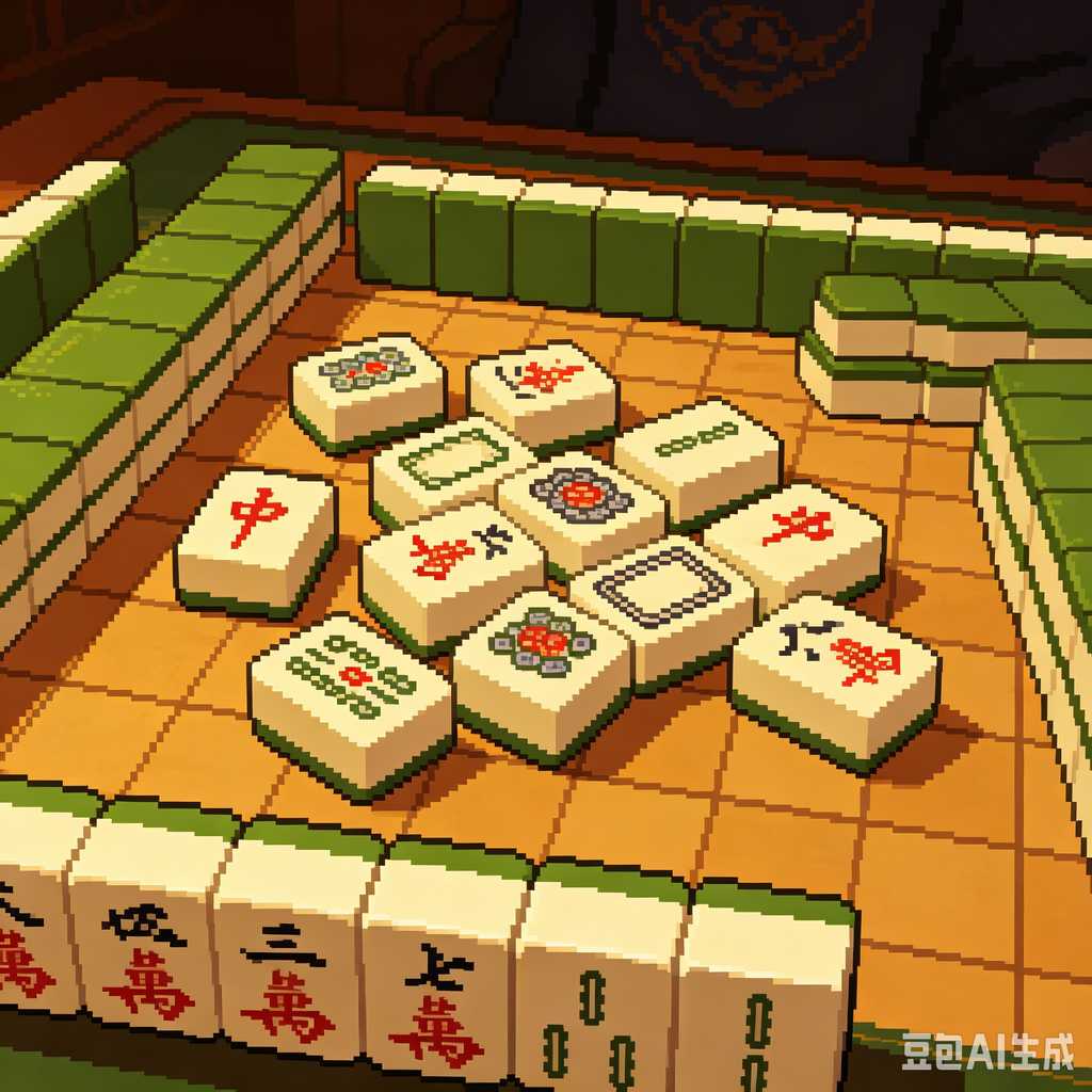 large size mahjong tiles for adult