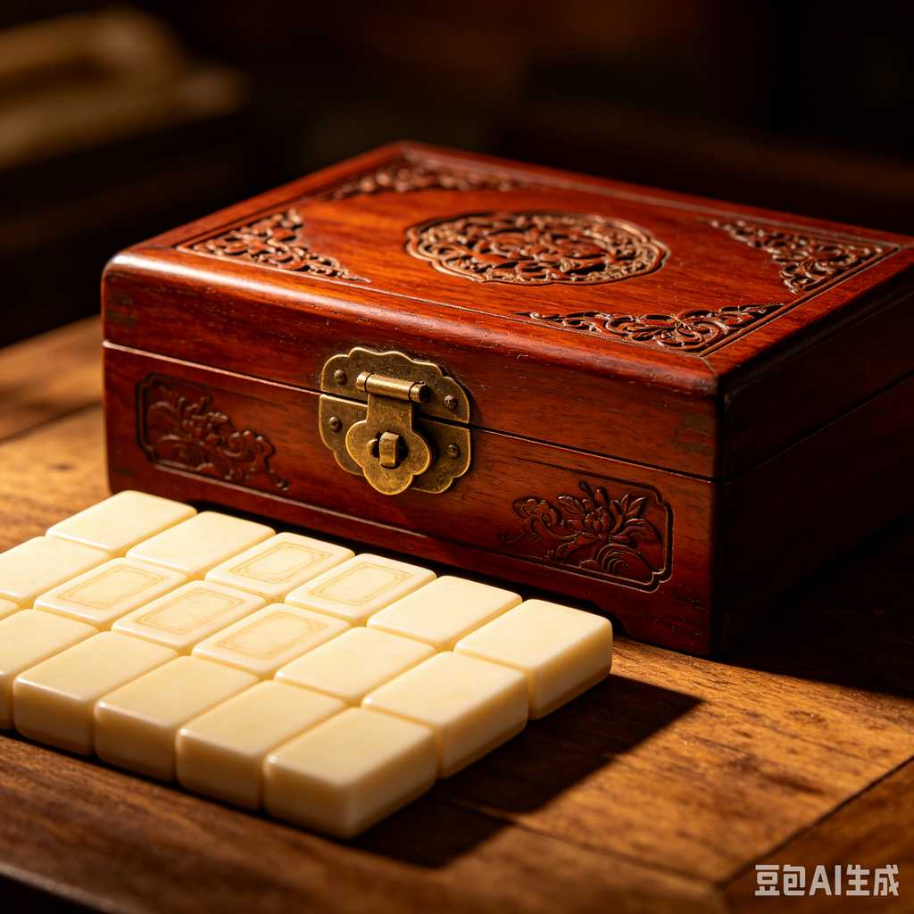 gradient blue mahjong tiles
