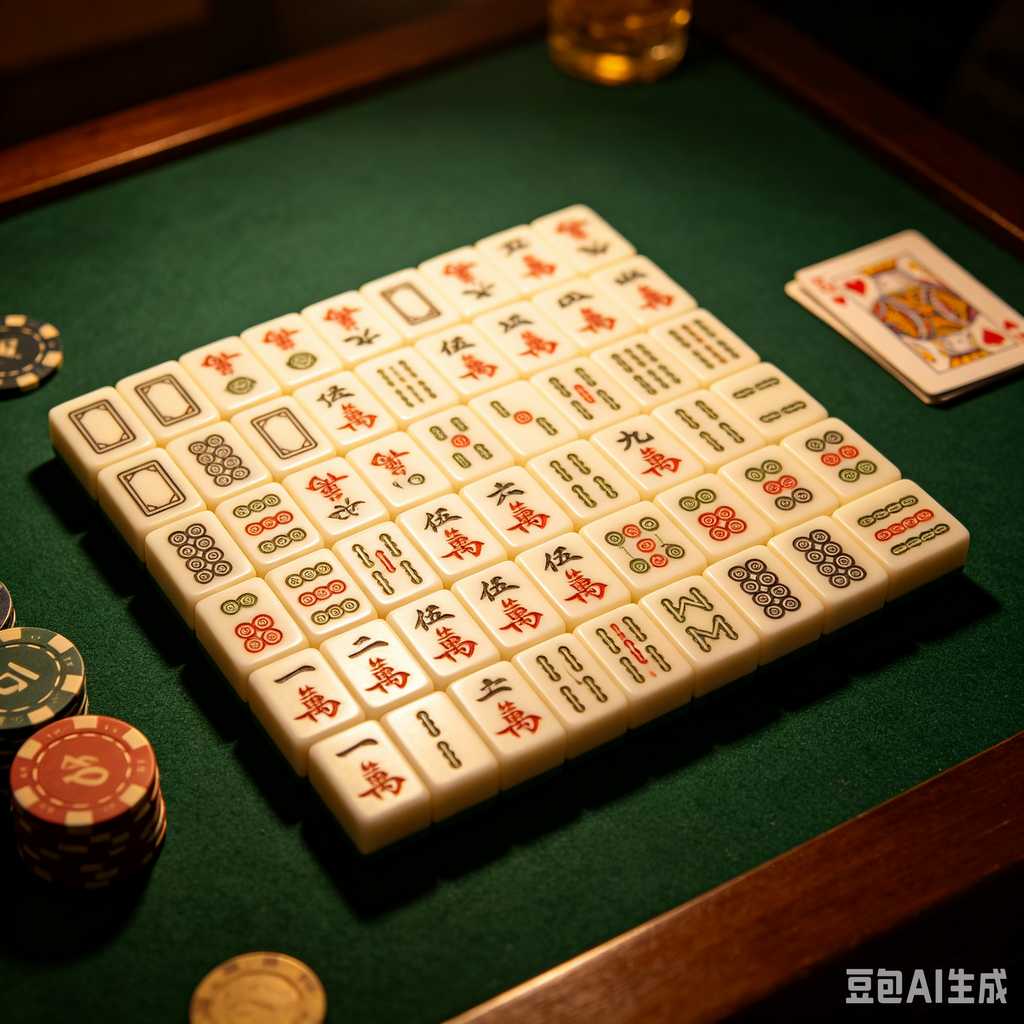 unique decoration mahjong tiles