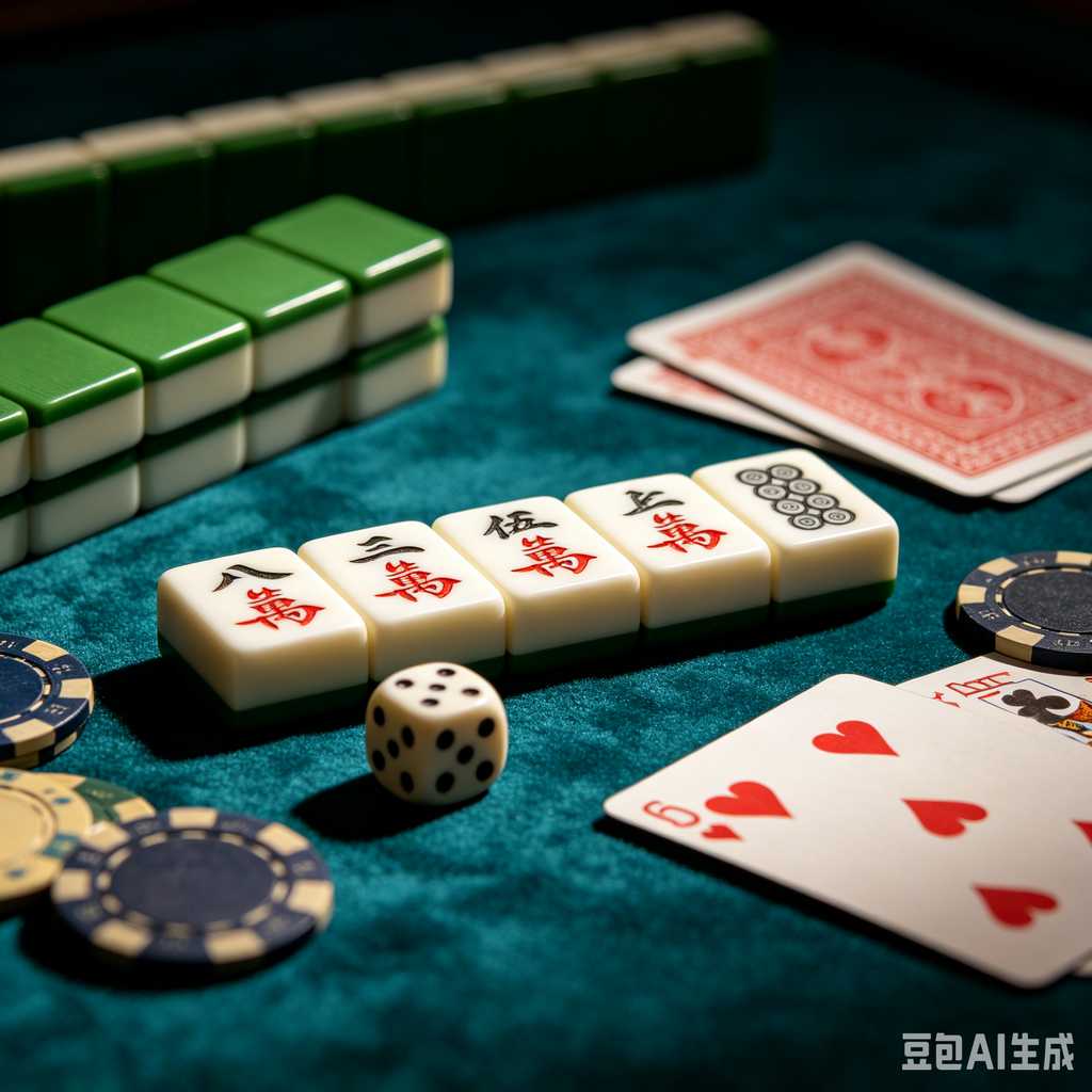 mahjong set for family game night