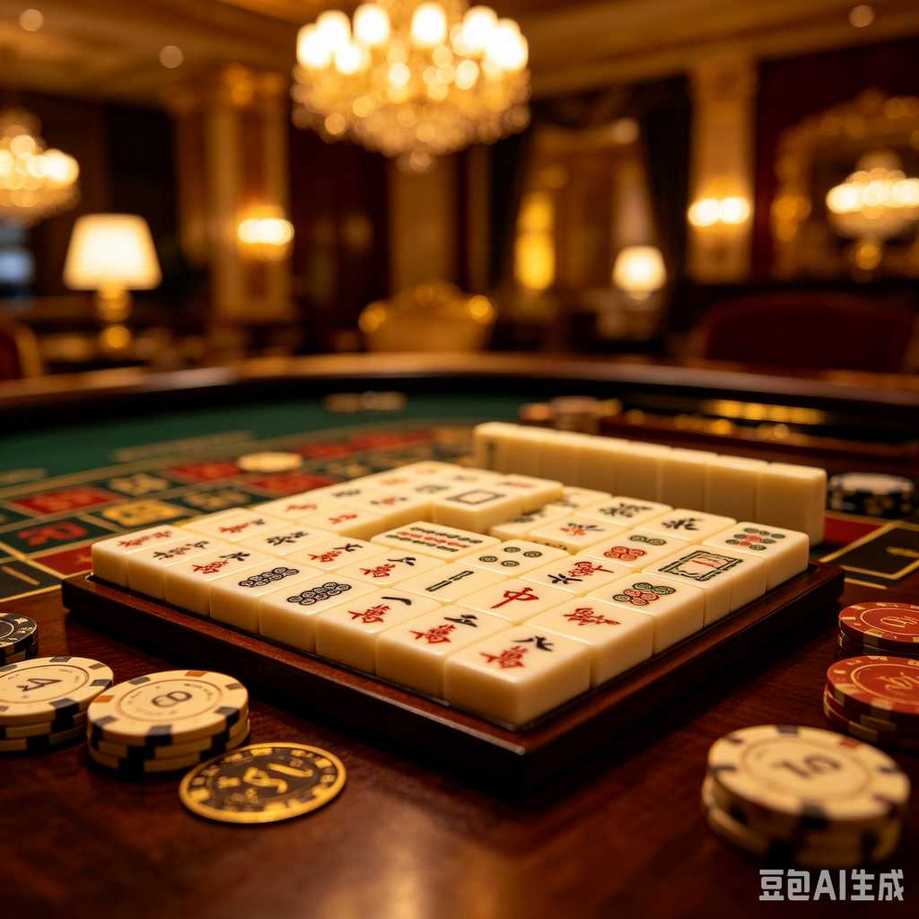classic text mahjong set