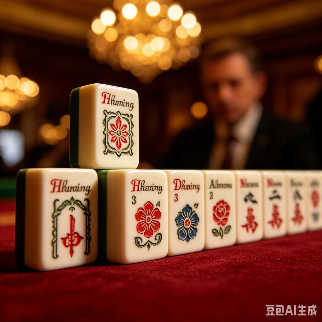 matte finish mahjong set